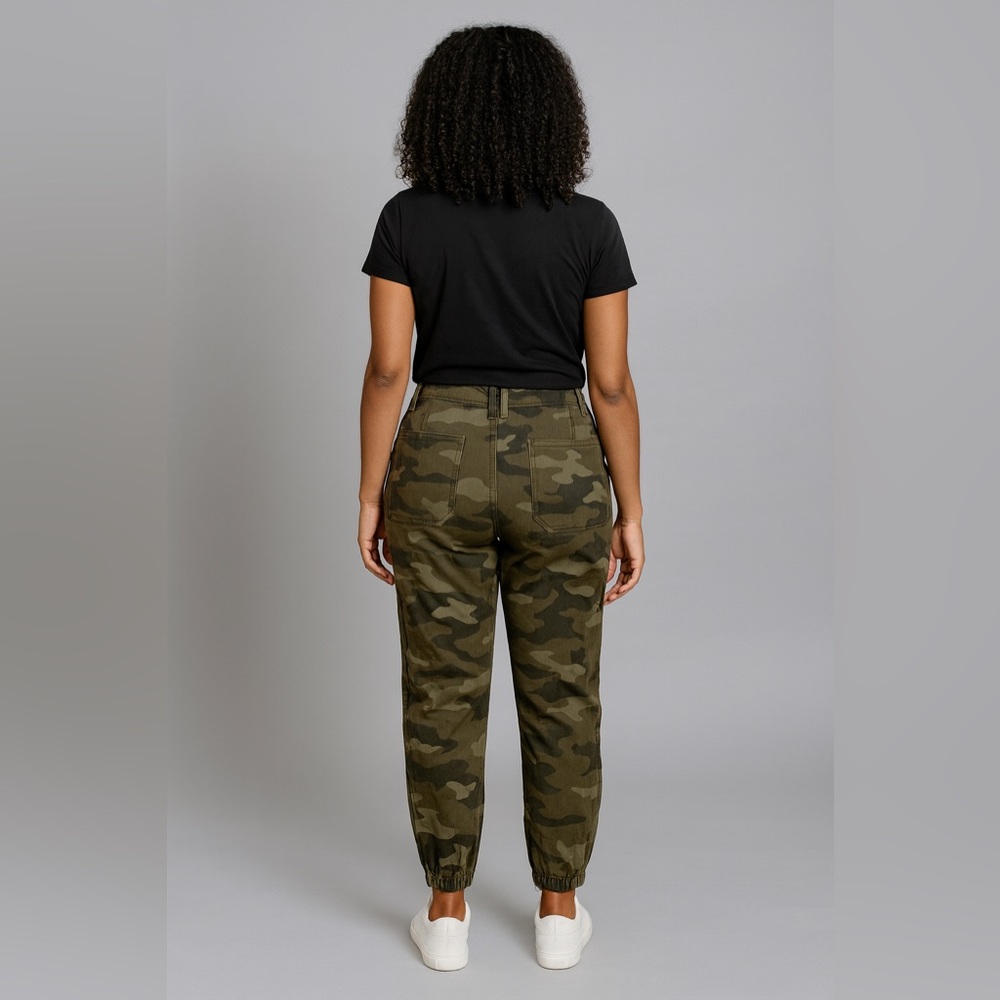 Banana Republic Camo Utility Jogger Pants Cotton Stretch – Size 14 - Picture 3 of 11